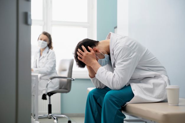 Pesquisas revelam que metade dos médicos brasileiros sofrem com burnout