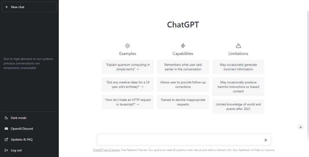 Chat Gpt-3
